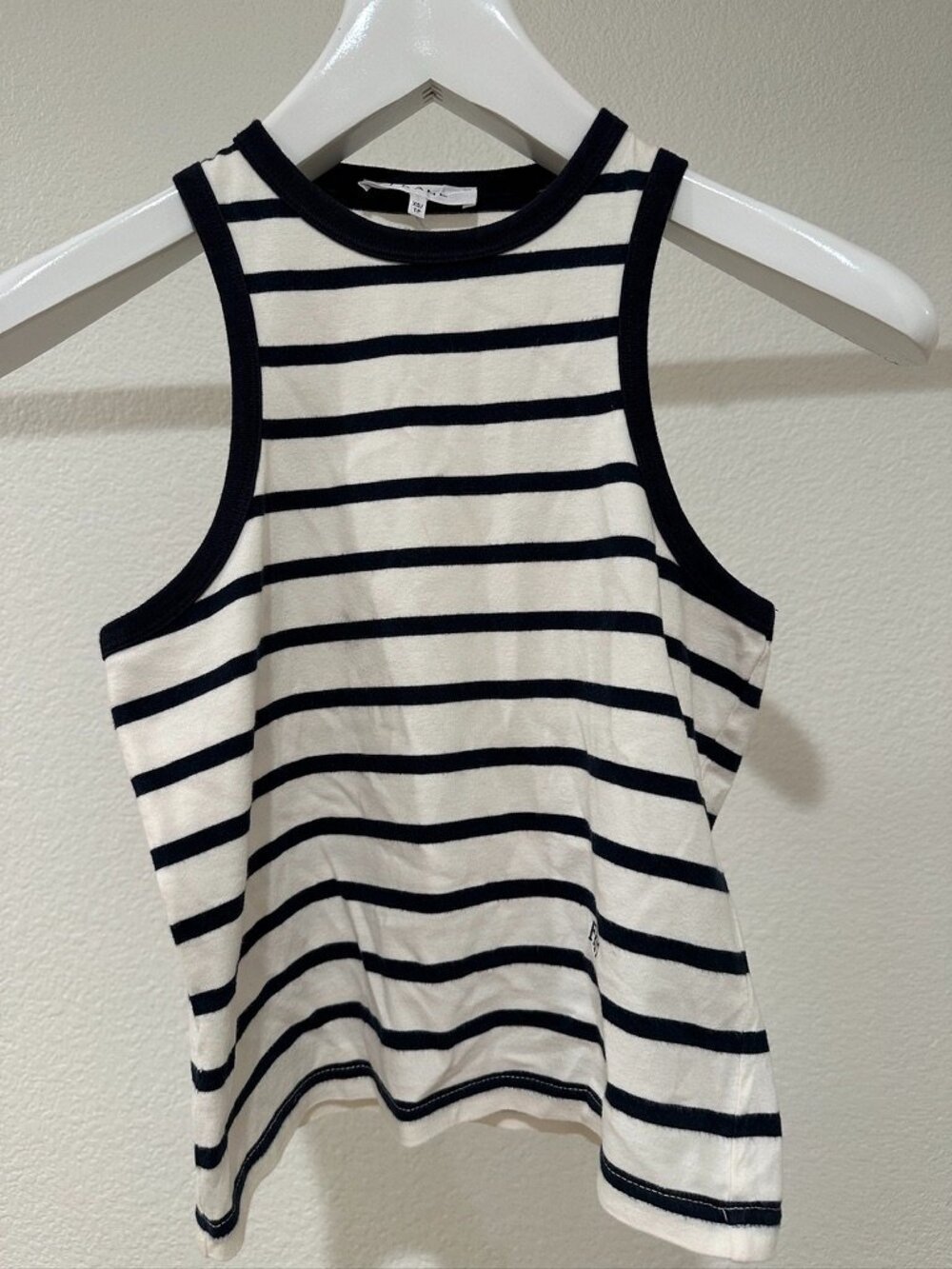 Frame Striped sleeveless top